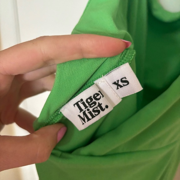 Tiger Mist Joslin Dress in Green Size XS Mini Dress - Picture 12 of 15